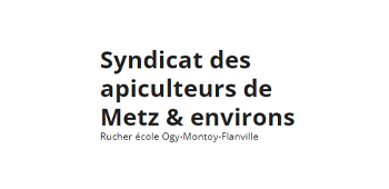 Syndicat des apiculteurs de Metz et environs